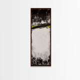 Abstract, Minimalist, Canvas Print, Black and White Wall Art, Contemporary Painting, Office Wall Decor, Monochrome Art, Living Room Art