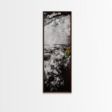 Ocean Storm, Dramatic Seascape, Black and White Art, Framed Canvas Print, Coastal Wall Decor, Moody Art, Unique Gift