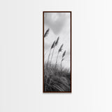 Windy Grasses, Coastal Scene, Tall Grass Field, Autumn Decor, Canvas Print, Farmhouse Style, Dining Room Wall Art, Nature Mood