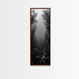 Kelp Forest, Underwater Light, Ocean Depths, Canvas Print, Bathroom Wall Art, Marine Inspired Decor, Nature Photography, Minimalist Style