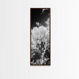 Desert Bloom Cactus, Southwest Art, Nature Floral Print, Cactus Photography, Framed Canvas Print, Kitchen Wall Art, Boho Wall Decor