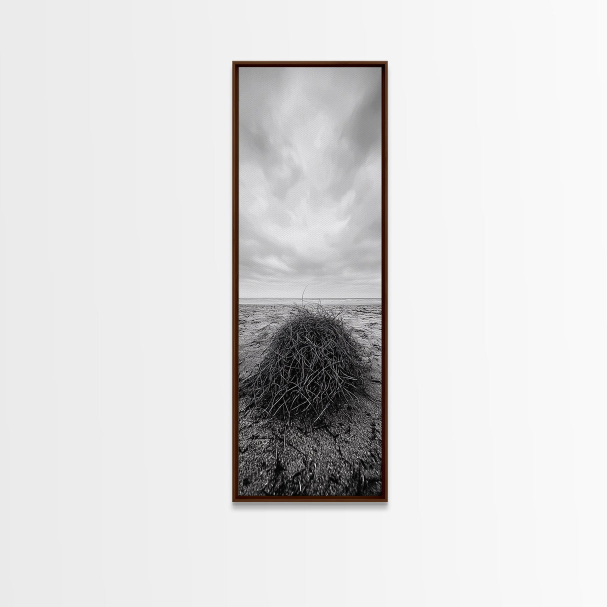 Drift Bundle, Desert Shore, Coastal Minimal, Framed Canvas Print, Moody Beach Photography, Boho Wall Decor, Autumn Entryway Art