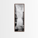 Peaceful Bay, Still Water, Coastal Reflections, Canvas Print, Zen Nature Wall Art, Tranquil Bathroom or Meditation Room Decor