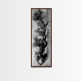 Lone Tree, Desert Strength, Abstract Nature, Surreal Landscape, Moody Tones, Canvas Print, Meditation Space Wall Art, Zen Vibe
