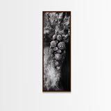 Tide Pool Life, Sea Creatures, Textured Nature, Ocean Details, Shell Art, Framed Canvas Print, Bathroom Wall Art, Coastal Boho Vibes