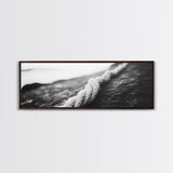 Rope Detail, Coastal Texture, Closeup Knot, Framed Canvas Print, Nautical Wall Decor, Minimalist Wall Art, Beach Home Accent, Ocean Print