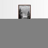 Waterfall Serenity, Mountain Stream Scene, Calming Nature Wall Art, Framed Canvas Print, Neutral Tones Decor, Bathroom or Spa Room Art