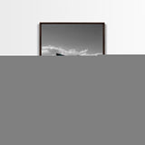 Teal Camp Chair, Outdoor Minimalism, Desert Art, Canvas Print, Camping Wall Decor, Nature Photo, Rustic Retreat, Cabin Wall Art