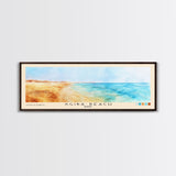 Agiba Beach, Egypt Watercolor Print, Vacation Gift, Egypt Wall Art, Beach Painting, Beach Decor, Beach Or Lakehouse Art