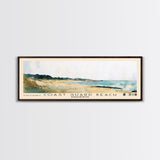 Coast Guard Beach, Massachusetts Watercolor Beach Print, Vacation Gift, Massachusetts Wall Art, Beach Painting, Beach Decor, Beach Painting