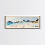 Coffee Bay, South Africa Watercolor Beach Print, Vacation Gift, South Africa Wall Art, Beach Painting, Beach Decor, Beach Painting