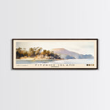 Fitzroy Island, Australia Watercolor Beach Print, Vacation Gift, Australia Wall Art, Beach Painting, Beach Decor, Beach Painting