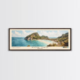 Koh Tao, Thailand Watercolor Print, Vacation Gift, Thailand Wall Art, Beach Painting, Beach Decor, Large Wall Art, Wood Frame Art