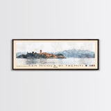 San Nicola di Tremiti, Italy Watercolor Beach Print, Vacation Gift, Italy Wall Art, Beach Painting, Beach Decor, Beach Painting