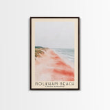 Holkham Beach, United Kingdom Watercolor Beach Print, Vacation Gift, United Kingdom Wall Art, Beach Painting, Beach Decor, Beach Painting