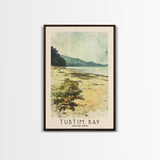 Tubtim Bay, Thailand Watercolor Beach Print, Vacation Gift, Thailand Wall Art, Beach Painting, Beach Decor, Beach Painting