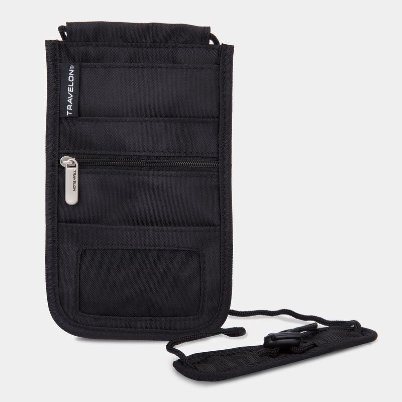 RFID Blocking Classic Deluxe Boarding Pouch by Travelon (42372)
