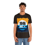 MKE - 1846 - Airport Travel Shirt - Milwaukee Peoples Flag