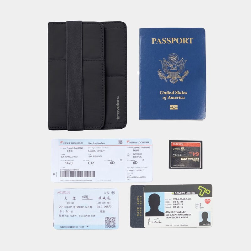 RFID Blocking Flap Closure Passport Case (43703) by Travelon