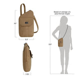 Runways Anti-Theft Slim Asymmetric Crossbody (43712) by Travelon