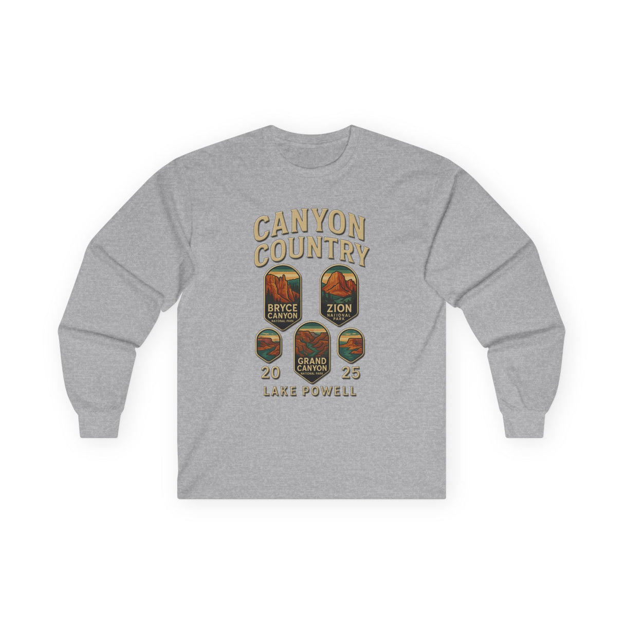 Canyon Country 2025 Tour Long Sleeve Adventure Tee