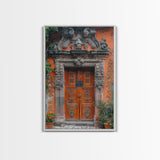 Change23 Colorful Indian Architecture Canvas Print, Traditional Art if India, Photography Print, Indian Wall Art, Living Room Decor