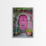 Change456 Architecture Print, 19th Century Architecture Photography, Mexico City Wall Art, Wood Framed Canvas Print