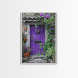 Architecture Print, 19th Century Architecture Photography, Mexico City Wall Art, Wood Framed Canvas Print