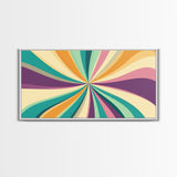 MCM Mid Century Modern Abstract Wall Art Canvas Print, Wall Decor, Wall Art, Modern Retro Canvas Print, Geometric Wall Art