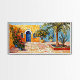 Mexican Wall Art - Framed Canvas Print, Colorful Mexicano Home Decor, Mexican Kitchen Wall Art, Ready To Hang, Chicano Wall Art