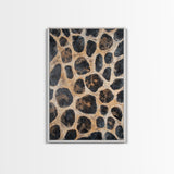 Rustic Stone Texture Canvas Print, Earthy Wall Art, Farmhouse Decor, Bedroom Art, Vertical Rustic Art, Skinny Wall Art