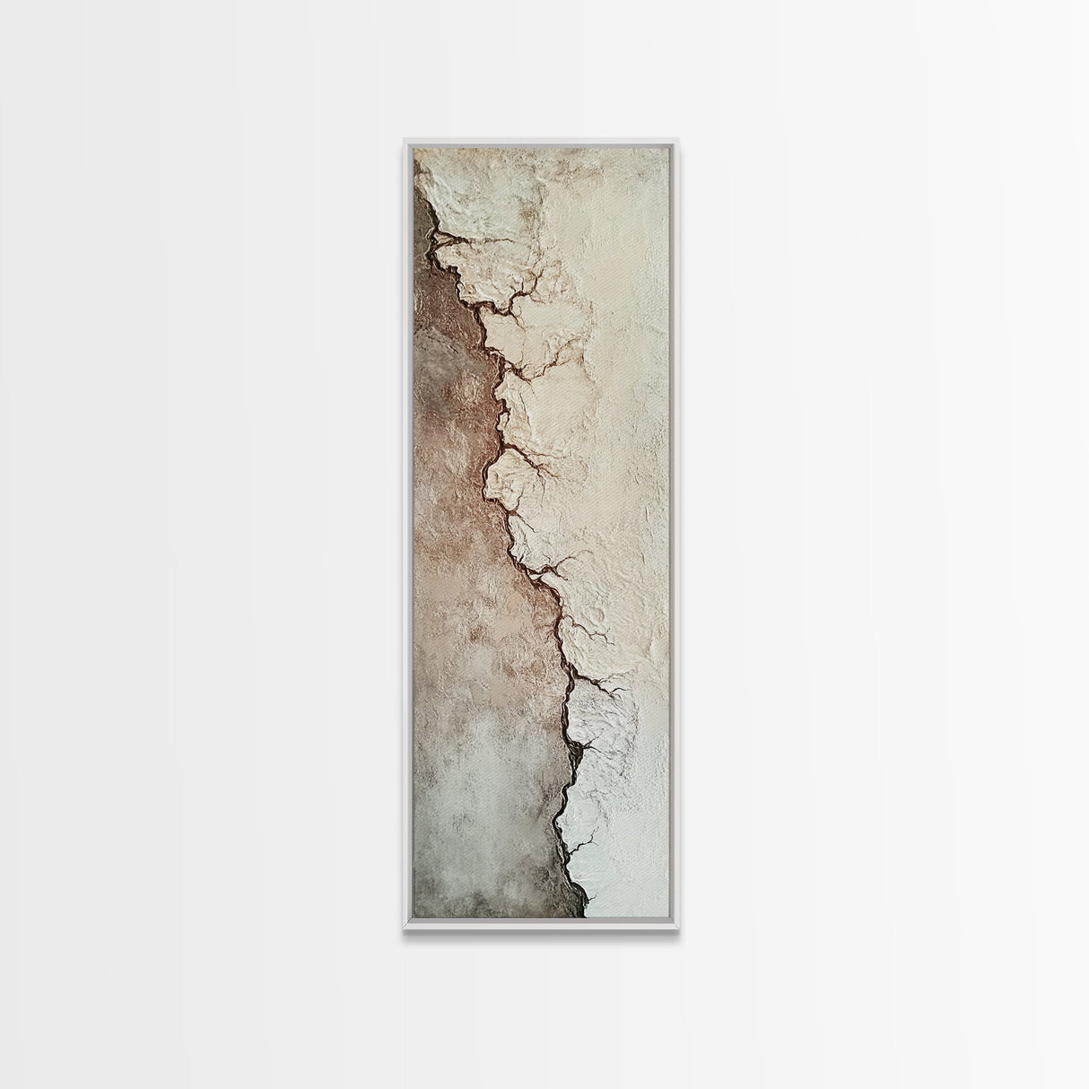 Textured abstract, wabi sabi wall art, minimalist art, geometric wall art, extra wide art, framed canvas print, sage green wall art