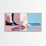 Archway Rocks, Coastal Beauty, Canvas Print, Minimalist Seascape, Natural Landscape, Large Wall Art, Ocean Home Decor, Living Room