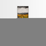 Rustic Fence, Country Landscape, Fall Fields, Farmhouse Wall Decor, Living Room Art, Framed Canvas Print, Nature Home Artwork