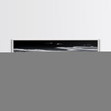 Black and White Beach, Coastal Wall Art, Modern Seascape, Minimalist Art, Monochrome Print, Framed Canvas Print, Bedroom Decor