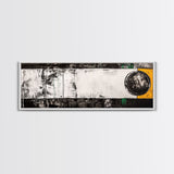 Abstract Geometry, Modern Art, Black and White Decor, Canvas Print, Bold Minimalist Painting, Office Wall Artwork, Unique Statement Piece