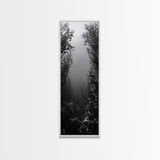 Kelp Forest, Underwater Light, Ocean Depths, Canvas Print, Bathroom Wall Art, Marine Inspired Decor, Nature Photography, Minimalist Style