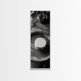 Artisan Soap Closeup, Rustic Spa Detail, Monochrome Still Life, Framed Canvas Print, Bathroom Decor, Minimalist Art, Cozy Home Accent