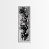 Lone Tree, Desert Strength, Abstract Nature, Surreal Landscape, Moody Tones, Canvas Print, Meditation Space Wall Art, Zen Vibe