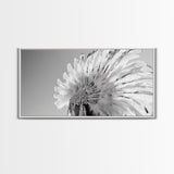 Native Headdress, Feather Crown, Cultural Tribute, Canvas Print, Boho Tribal Decor, Bedroom Wall Art, Monochrome Indigenous Style