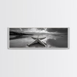 Starfish Beach, Moody Ocean, Calm Sunset, Canvas Print, coastal home decor, bathroom beach art, ocean lover gift, marine wall decor