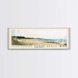 Coast Guard Beach, Massachusetts Watercolor Beach Print, Vacation Gift, Massachusetts Wall Art, Beach Painting, Beach Decor, Beach Painting