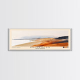 Dungeness, United Kingdom Watercolor Beach Print, Vacation Gift, United Kingdom Wall Art, Beach Painting, Beach Decor, Beach Painting