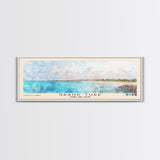 Grand Turk, Turks and Caicos Watercolor Beach Print, Vacation Gift, Turks and Caicos Wall Art, Beach Painting, Beach Decor, Beach Painting