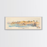 Hurghada, Egypt Watercolor Beach Print, Vacation Gift, Egypt Wall Art, Beach Painting, Beach Decor, Beach Painting
