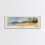 Nilaveli, Sri Lanka Watercolor Beach Print, Vacation Gift, Sri Lanka Wall Art, Beach Painting, Beach Decor, Beach Painting