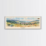 Ruse Bulgaria Travel Print Wall Art, Panoramic City Art, Travel Art, Wall Decor, Vacation Gift, Framed Canvas Print Or Metal Art