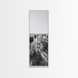 Running Cattle, Framed Canvas Print, rustic western wall art, cowboy décor, farmhouse art, above sofa art, panoramic painting, country home decor