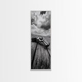 Revolver Gun Art, Canvas Print, moody art, western decor, rustic wall art, cowboy aesthetic, dark romance painting, unique gift idea