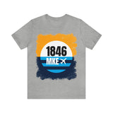 MKE - 1846 - Airport Travel Shirt - Milwaukee Peoples Flag